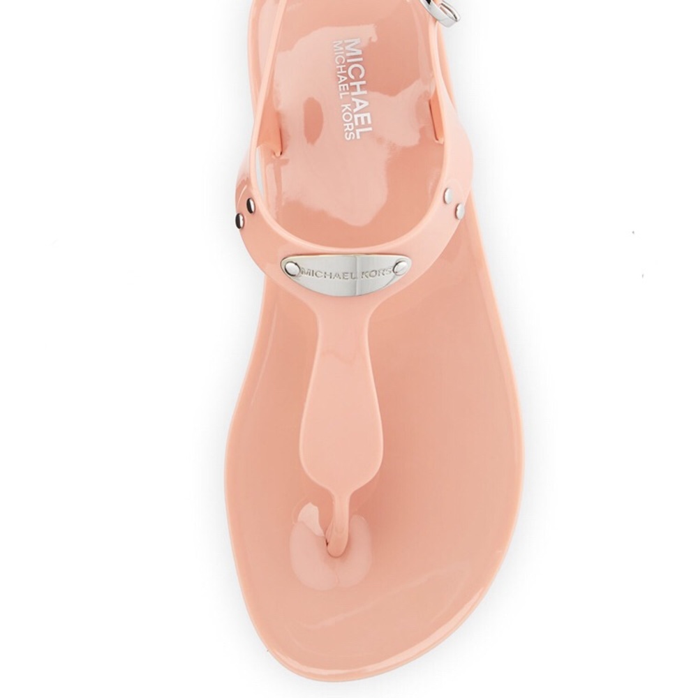 Michael Kors Pink Jelly Sandals
